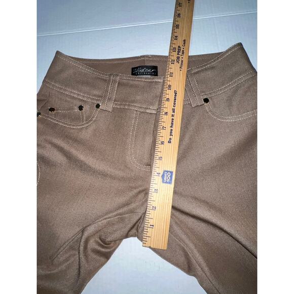 Cache Contour Collection Capri Pants – Tan/Brown – Size 2 – NWOT - Picture 9 of 12